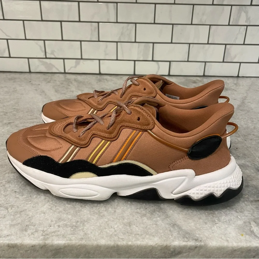 Adidas Ozweego Sneakers‎ Mens 12 Clay Orange Tan Shoes Running Basketball 791004
